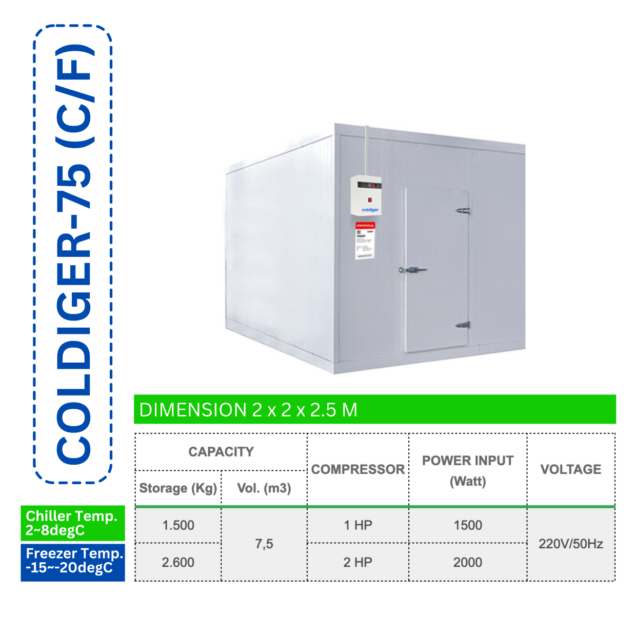 Cold Storage Coldiger