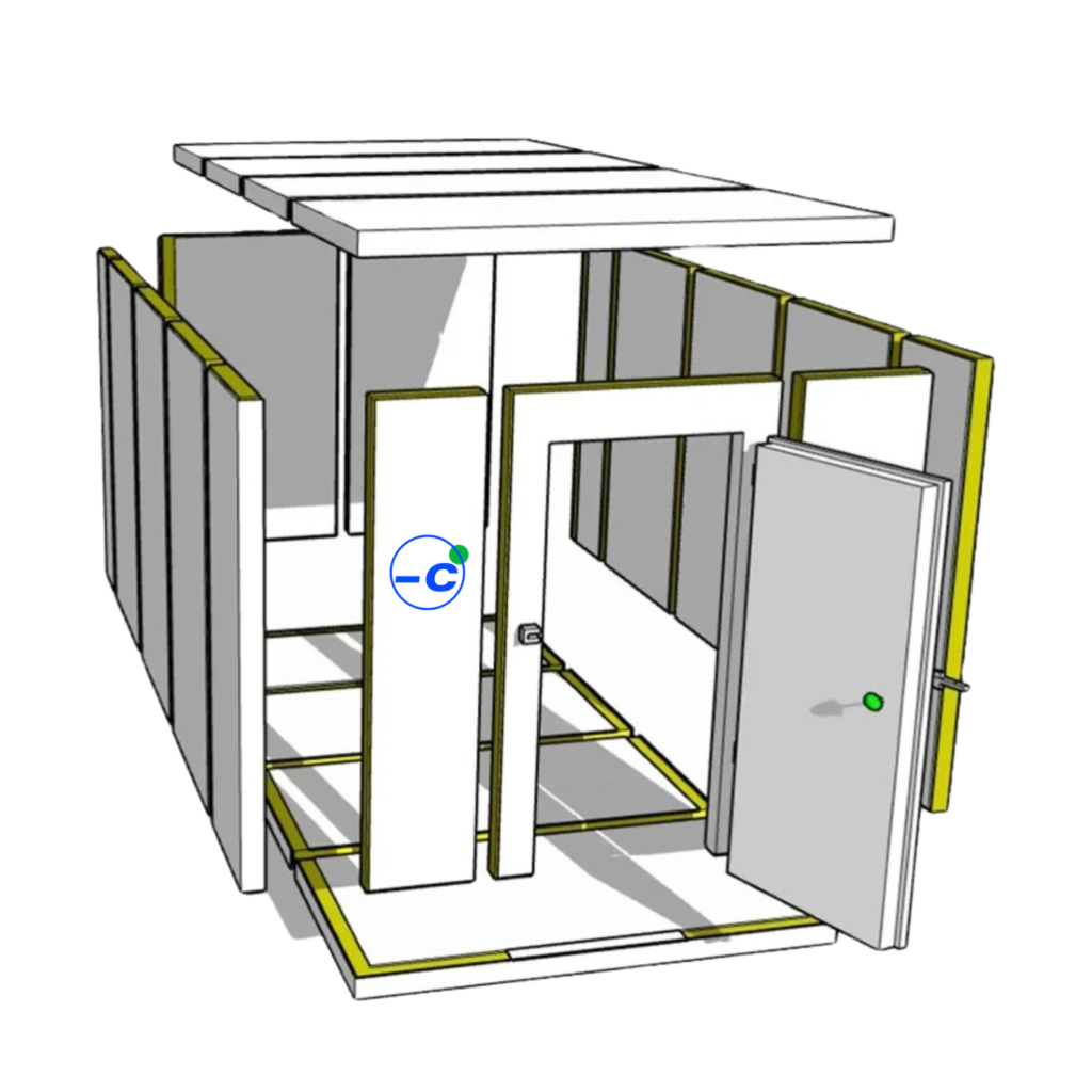 Panel Fitur Chiller Room Storage